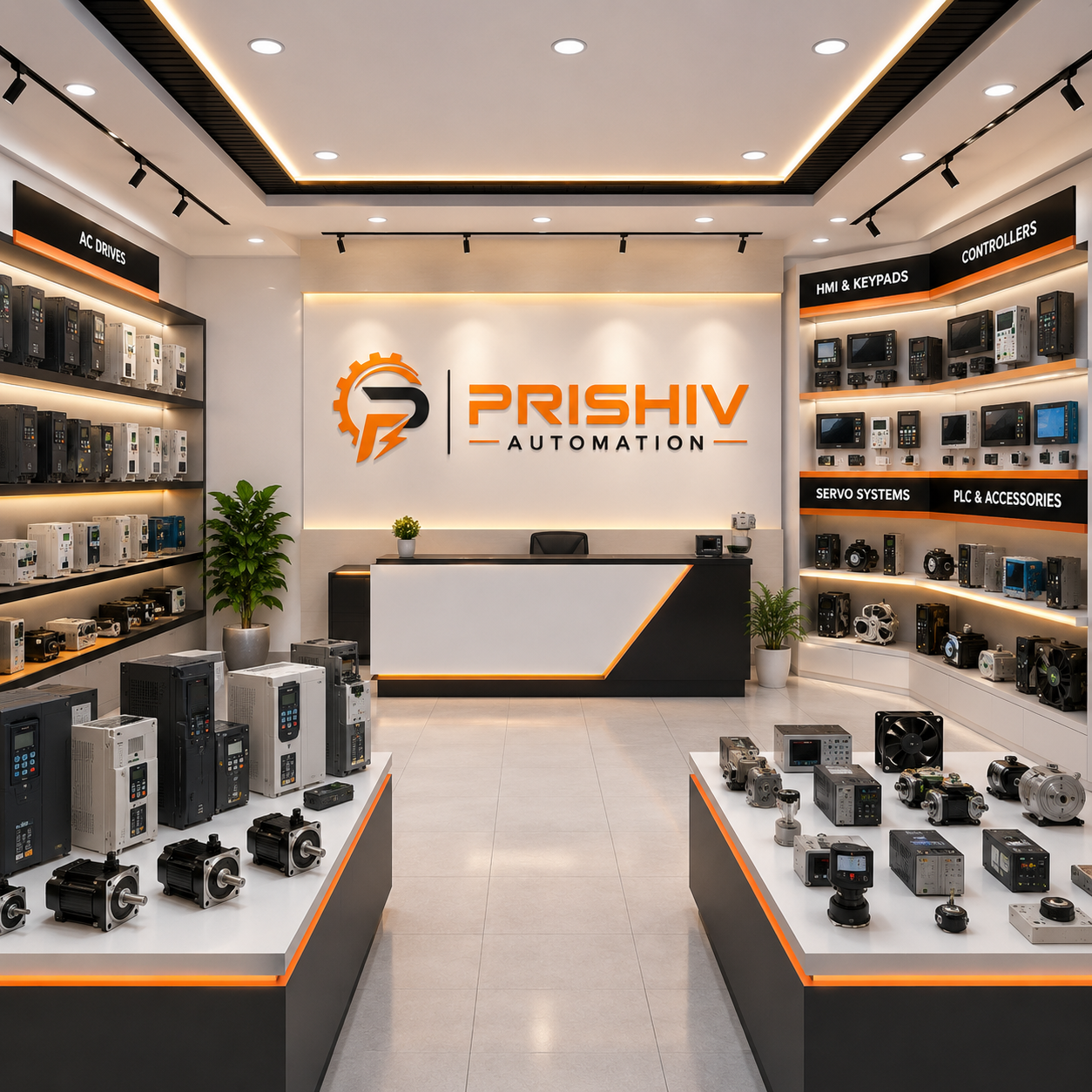 Prishiv Automation showroom